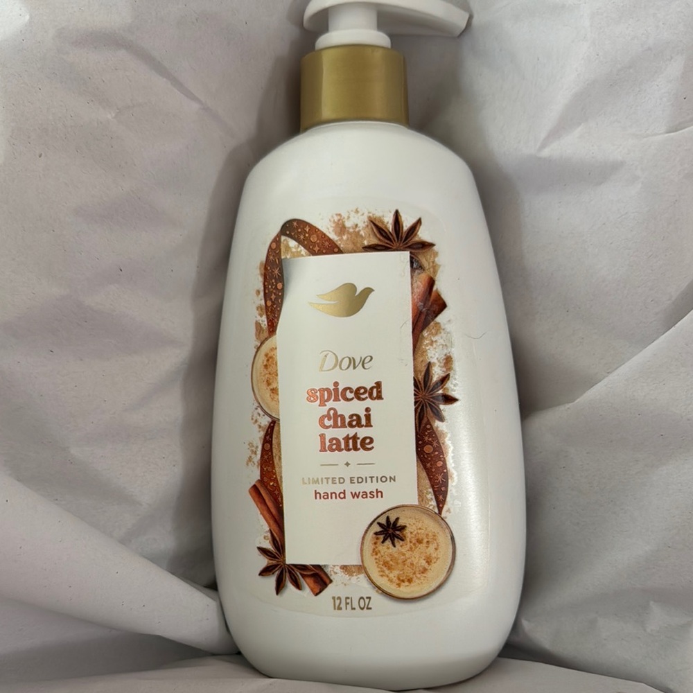 Spiced Chai Latte Hand Wash - White and Gold